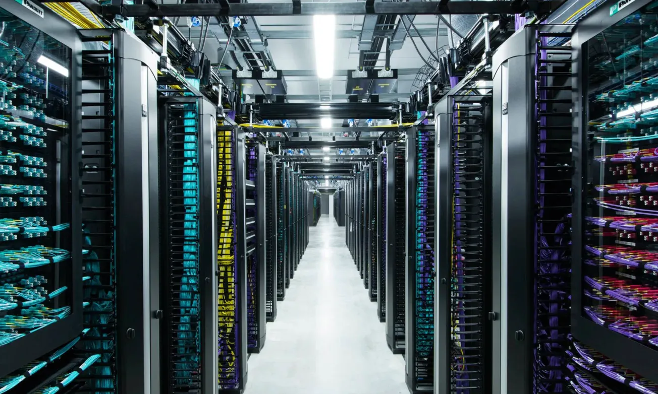 A Meta data centre. Image credit: Meta.